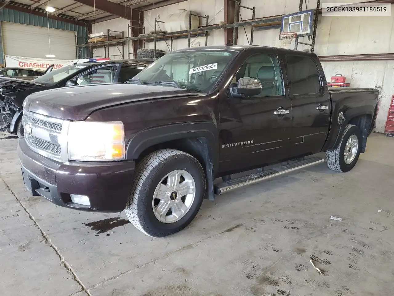 2GCEK133981186519 2008 Chevrolet Silverado K1500