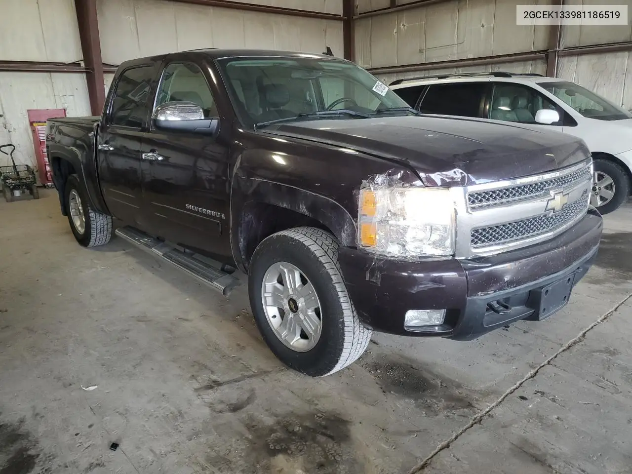 2GCEK133981186519 2008 Chevrolet Silverado K1500