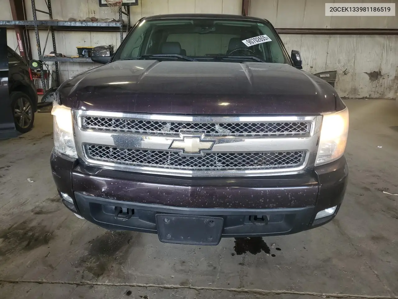2GCEK133981186519 2008 Chevrolet Silverado K1500