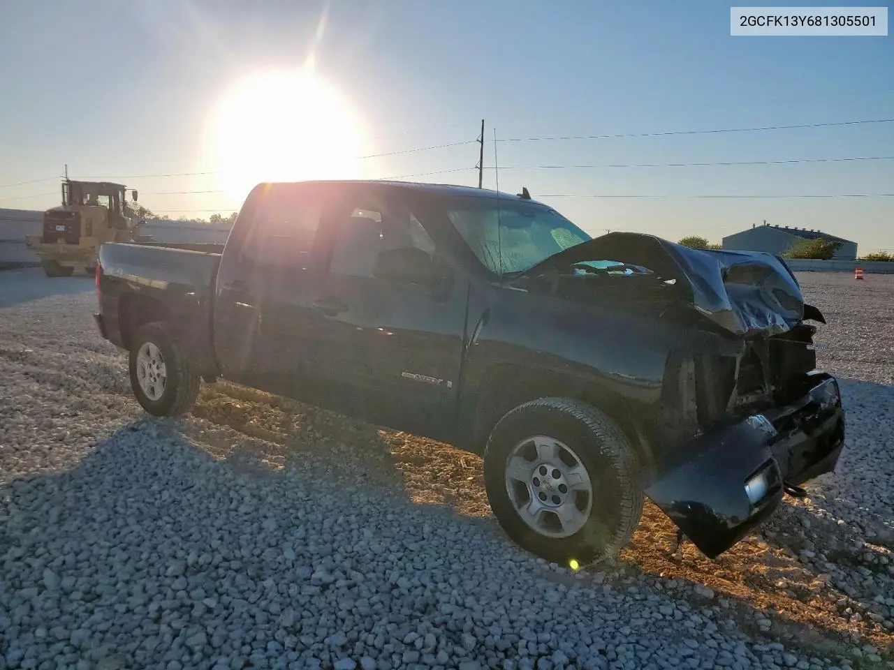 2GCFK13Y681305501 2008 Chevrolet Silverado K1500