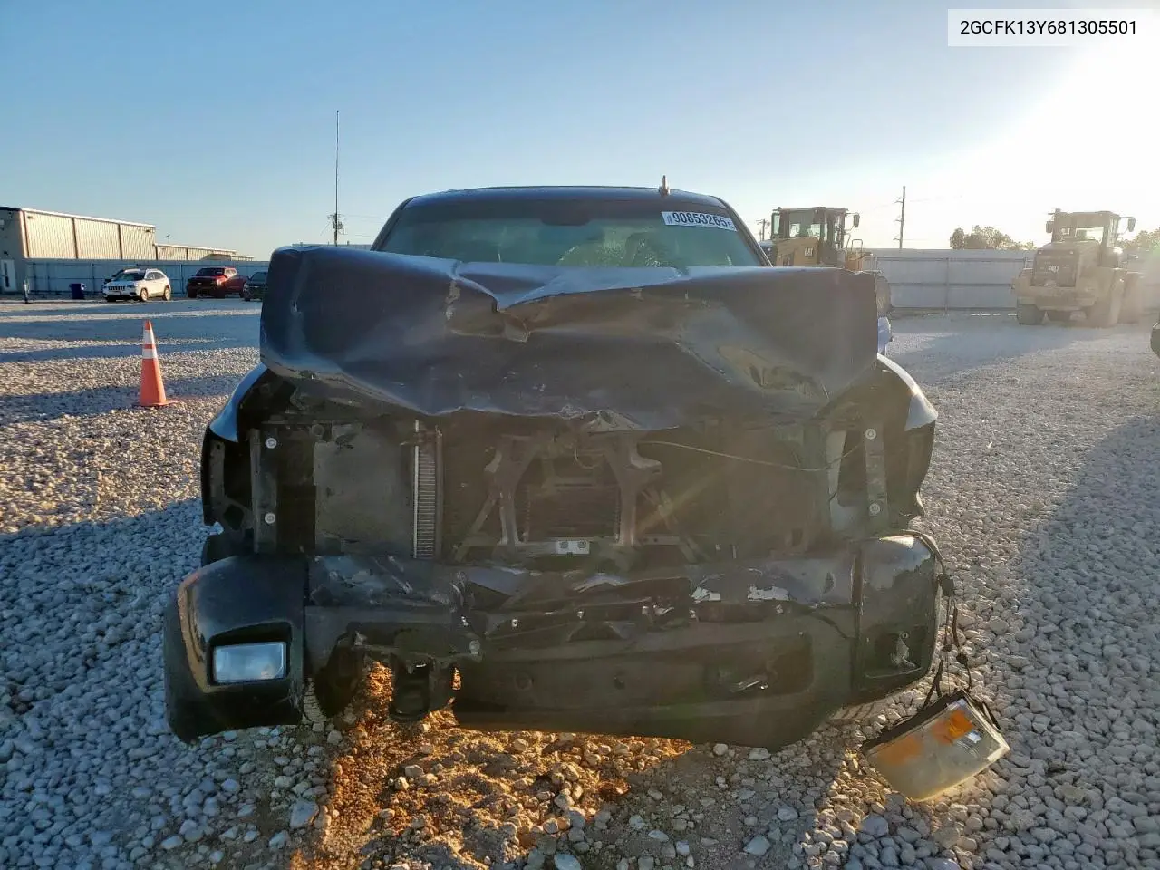 2GCFK13Y681305501 2008 Chevrolet Silverado K1500