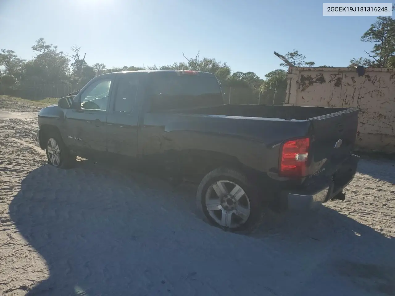 2GCEK19J181316248 2008 Chevrolet Silverado K1500