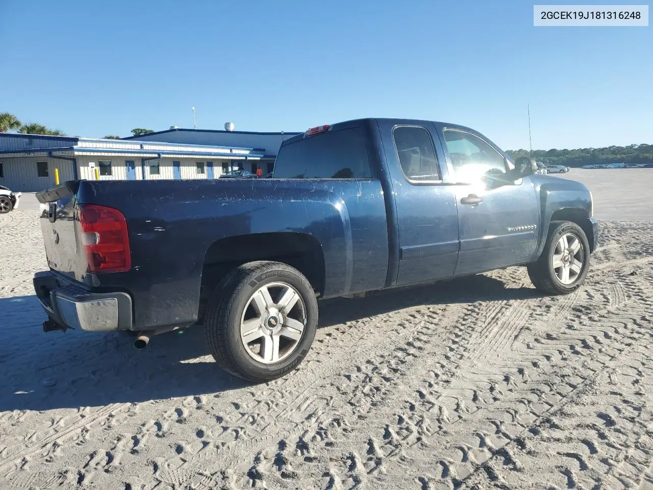 2GCEK19J181316248 2008 Chevrolet Silverado K1500