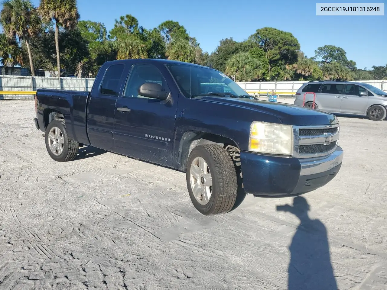 2GCEK19J181316248 2008 Chevrolet Silverado K1500