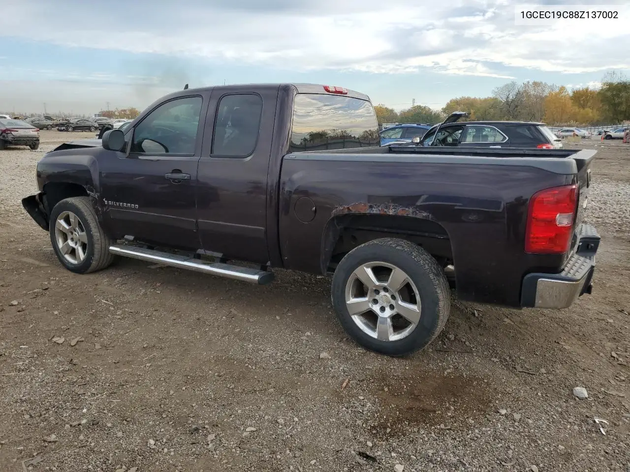 1GCEC19C88Z137002 2008 Chevrolet Silverado C1500