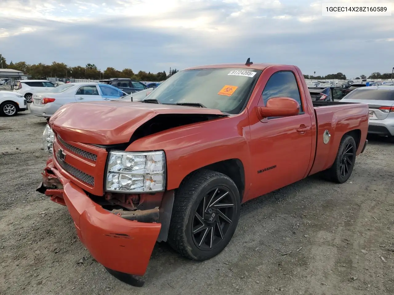 1GCEC14X28Z160589 2008 Chevrolet Silverado C1500