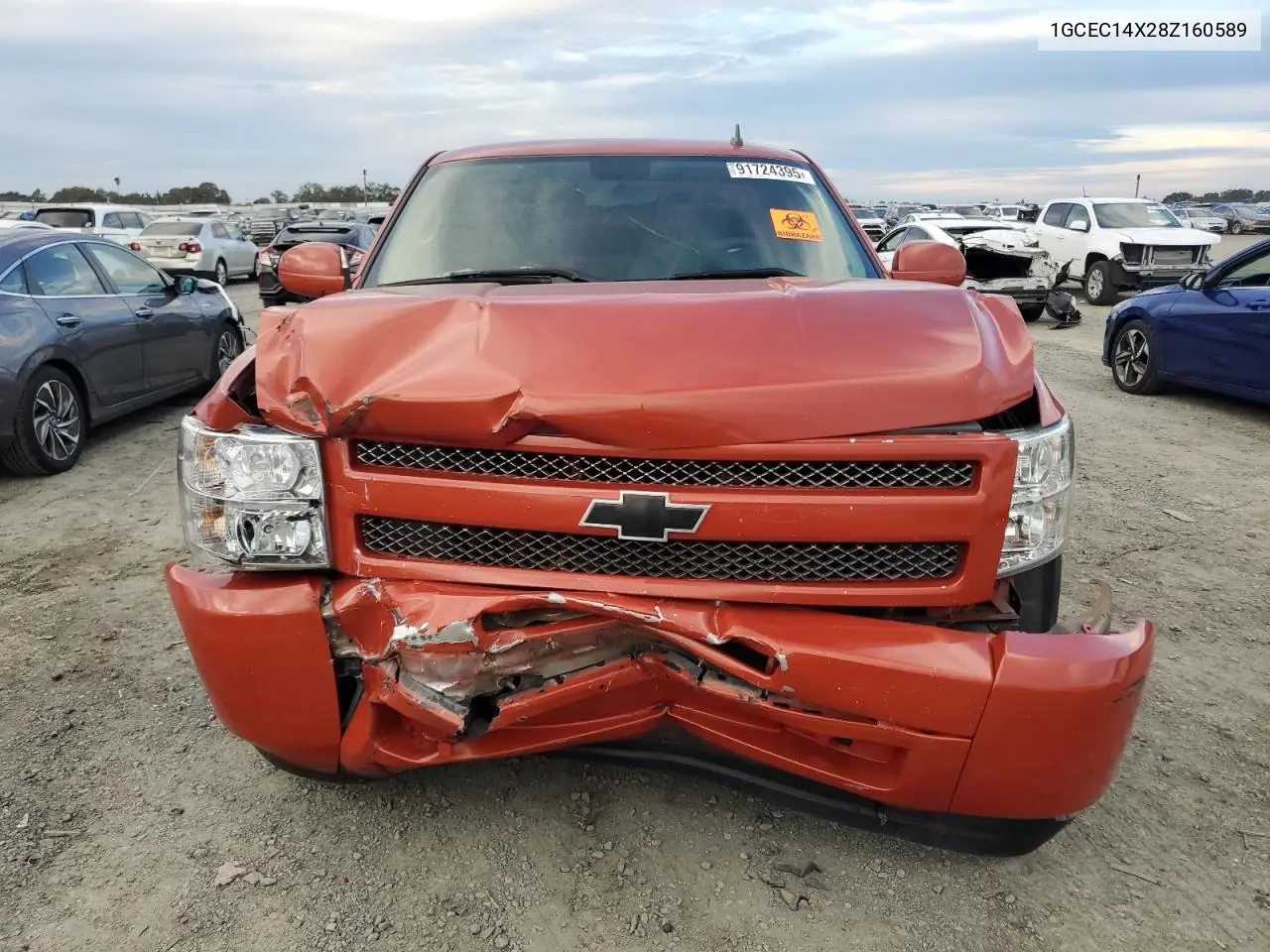 1GCEC14X28Z160589 2008 Chevrolet Silverado C1500