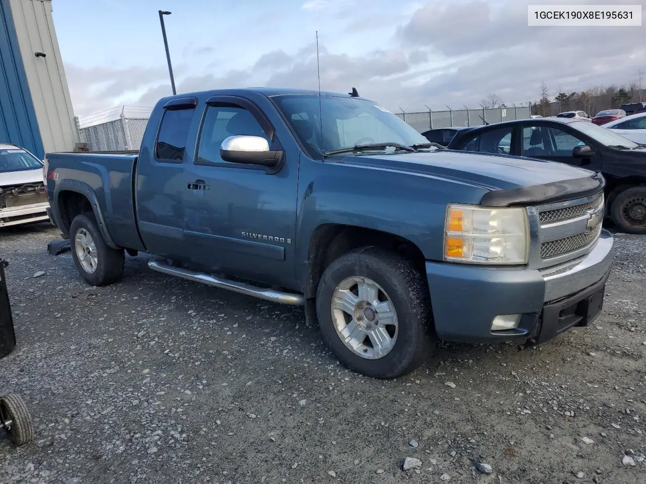 1GCEK190X8E195631 2008 Chevrolet Silverado K1500