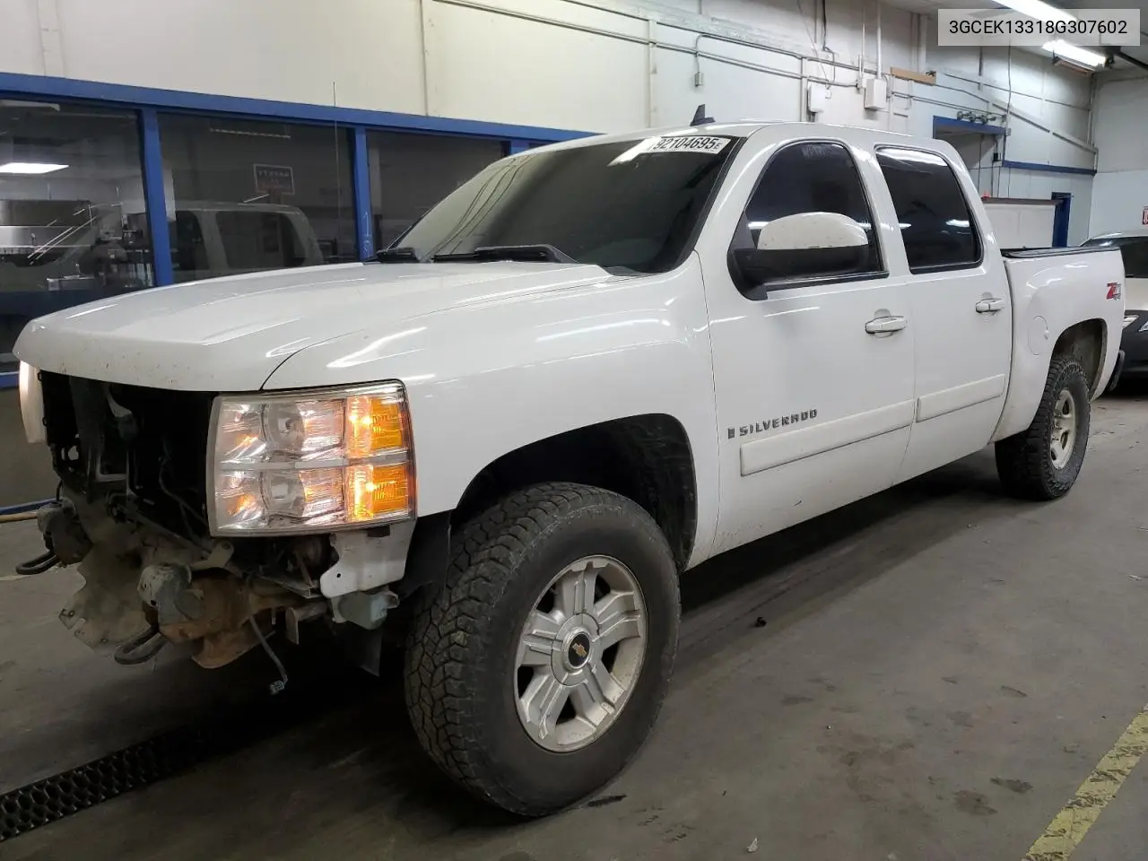 3GCEK13318G307602 2008 Chevrolet Silverado K1500