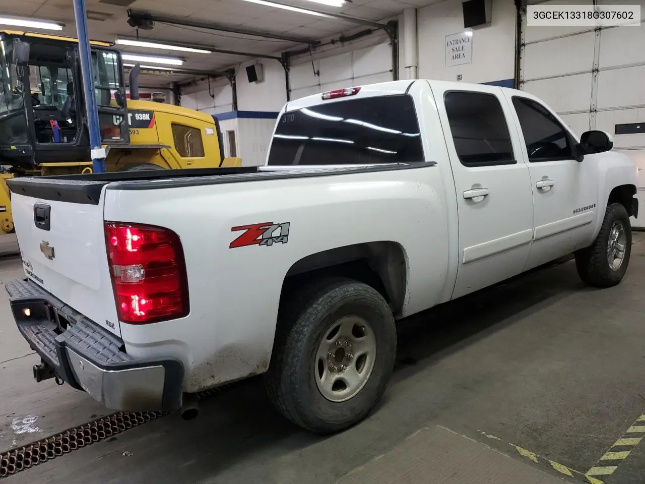 3GCEK13318G307602 2008 Chevrolet Silverado K1500