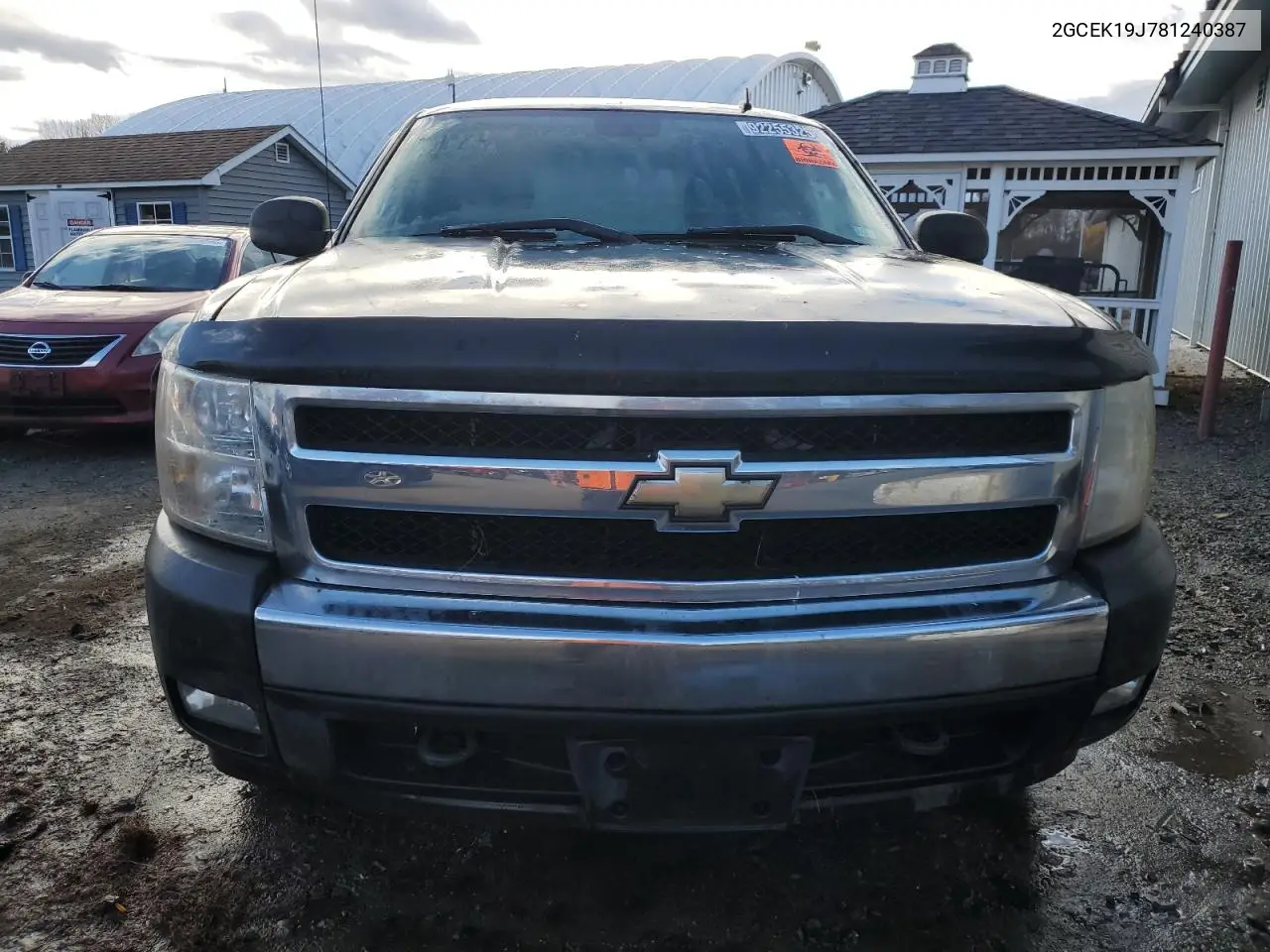 2GCEK19J781240387 2008 Chevrolet Silverado K1500