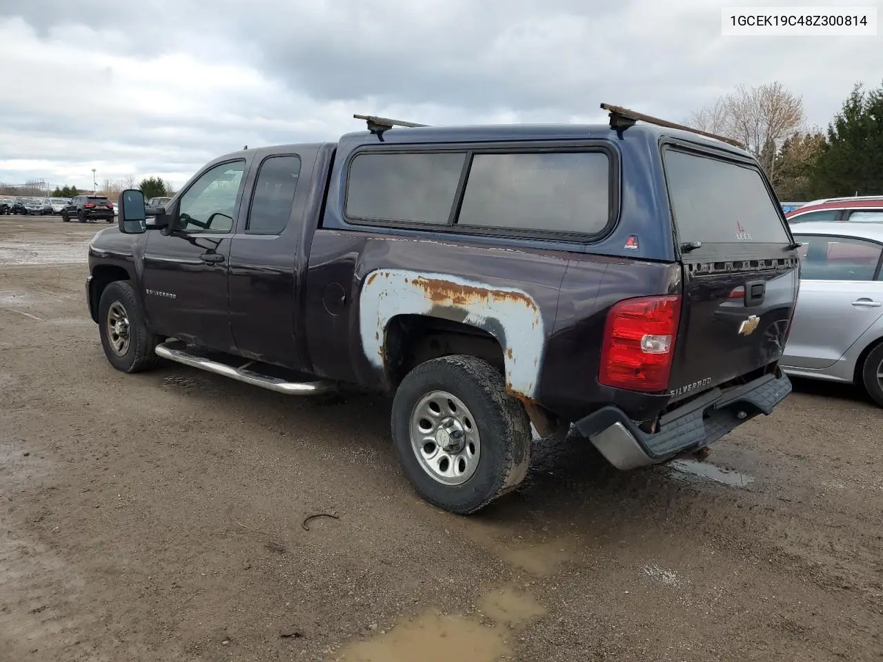 1GCEK19C48Z300814 2008 Chevrolet Silverado K1500