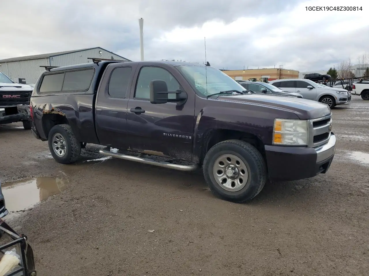 1GCEK19C48Z300814 2008 Chevrolet Silverado K1500