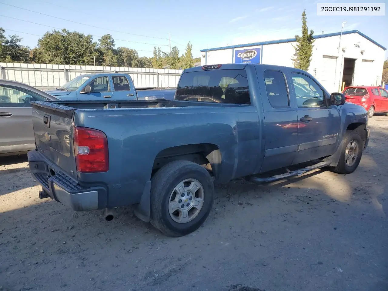 2GCEC19J981291192 2008 Chevrolet Silverado C1500