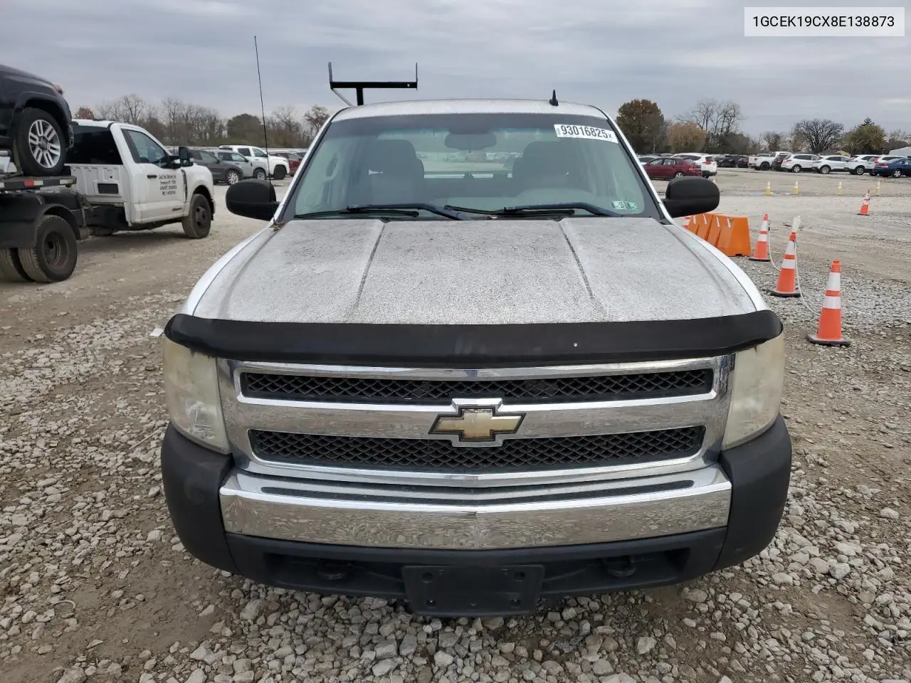 1GCEK19CX8E138873 2008 Chevrolet Silverado K1500