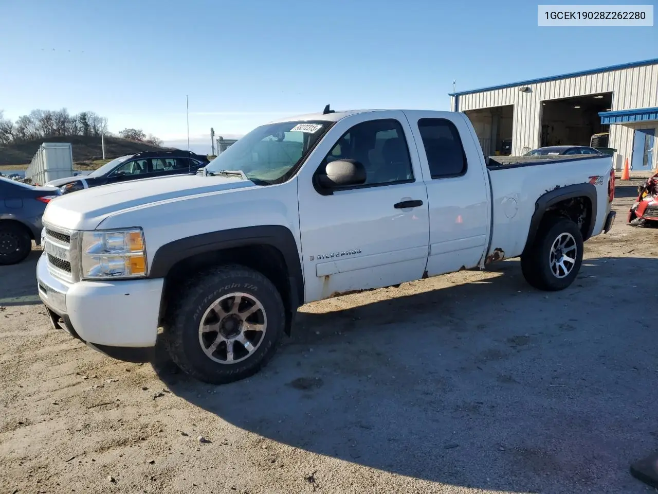 1GCEK19028Z262280 2008 Chevrolet Silverado K1500