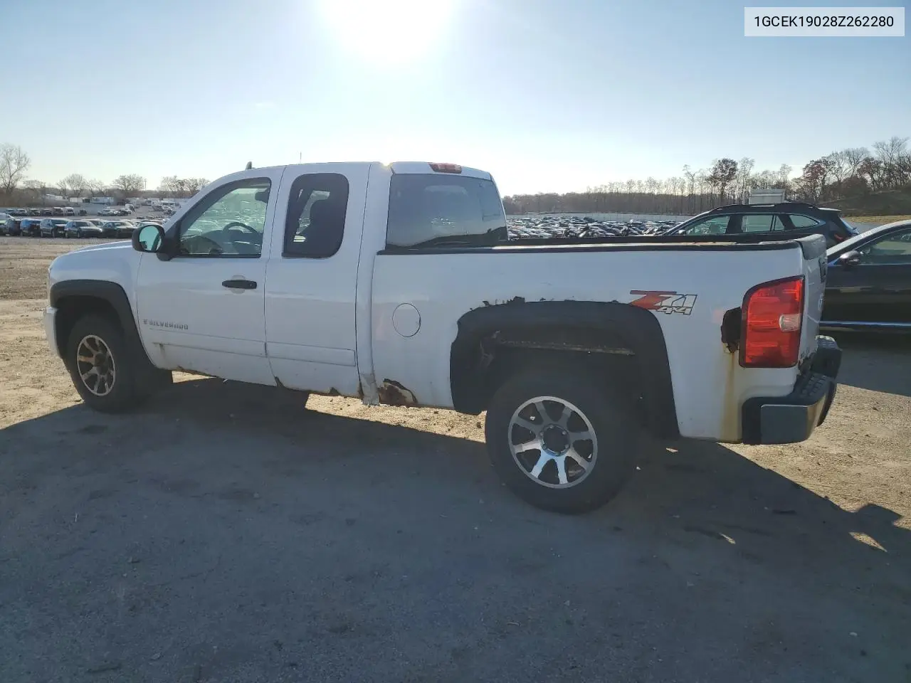 1GCEK19028Z262280 2008 Chevrolet Silverado K1500
