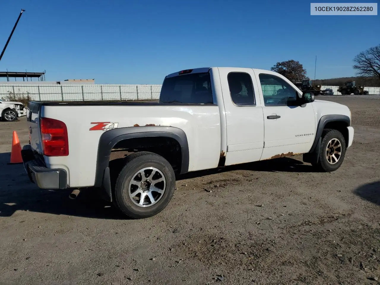 1GCEK19028Z262280 2008 Chevrolet Silverado K1500