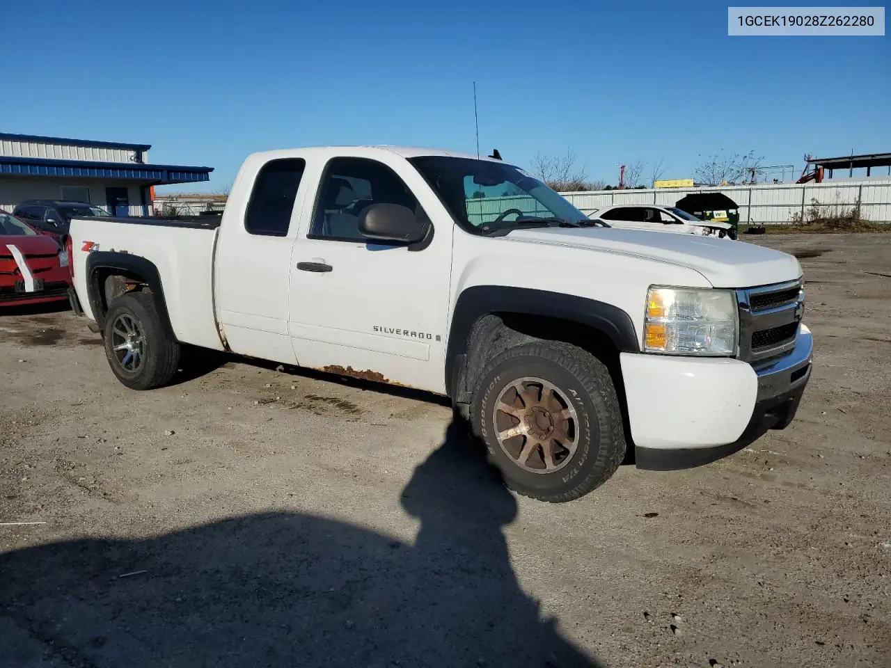 1GCEK19028Z262280 2008 Chevrolet Silverado K1500