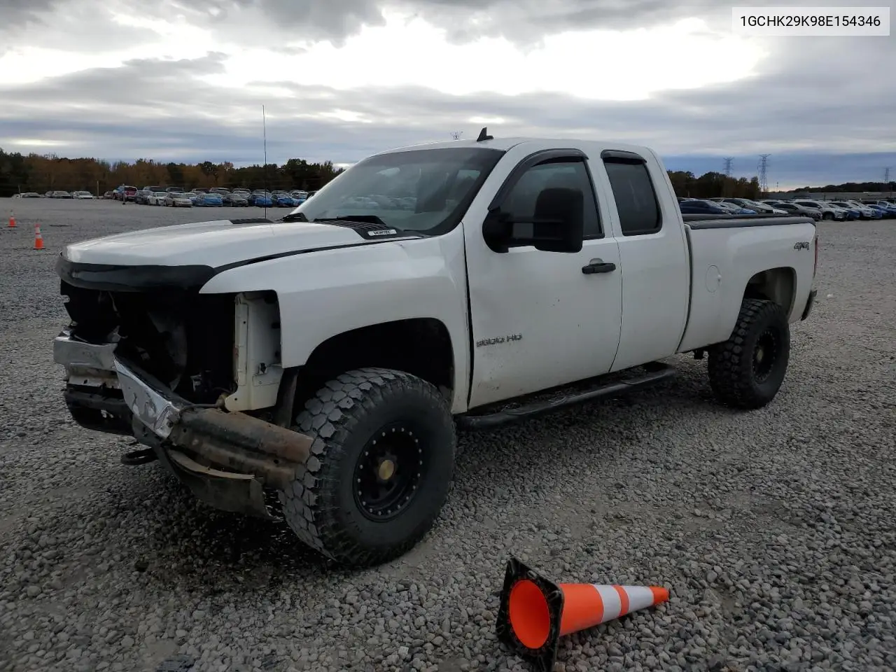 1GCHK29K98E154346 2008 Chevrolet Silverado K2500 Heavy Duty