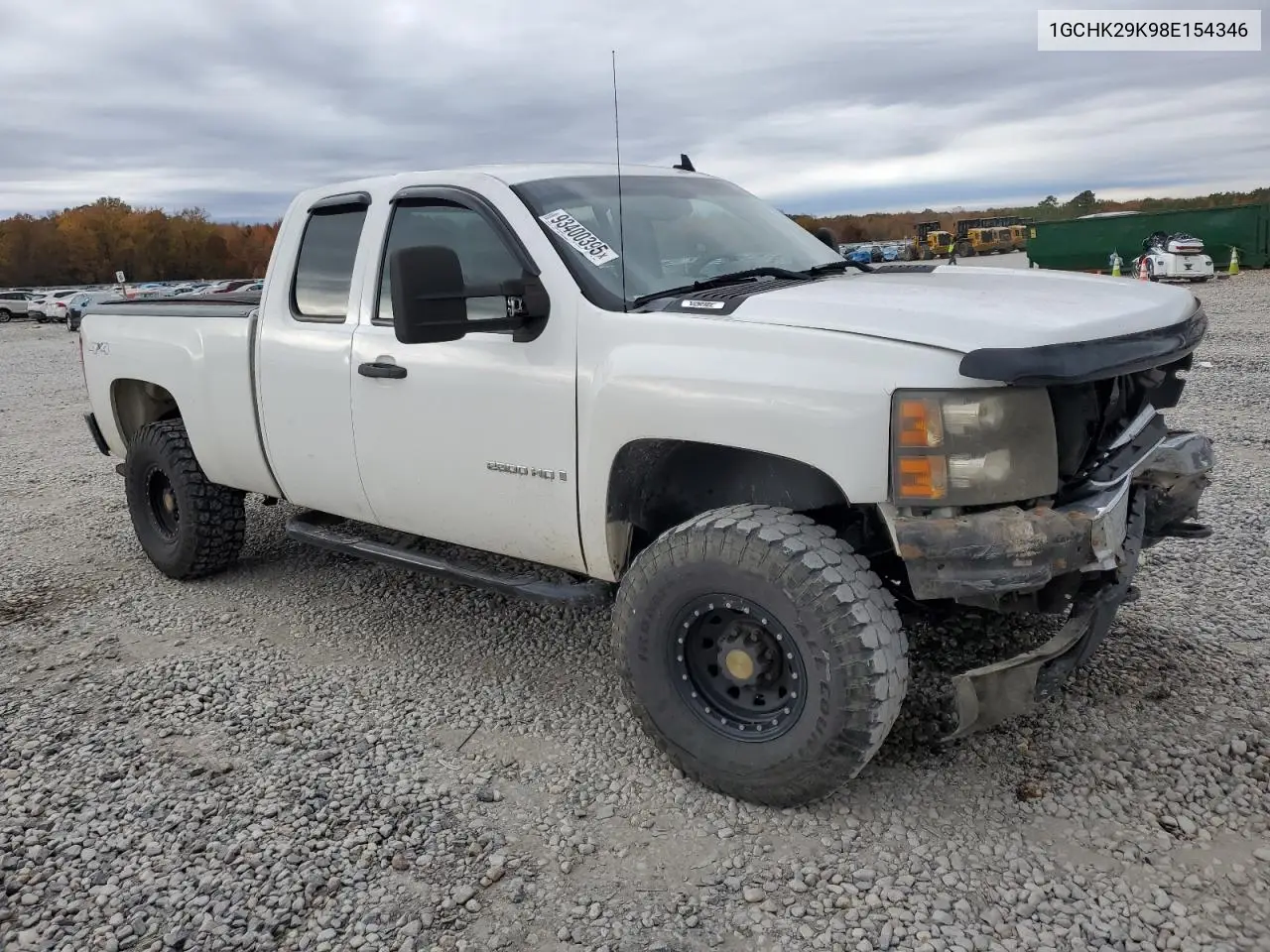 1GCHK29K98E154346 2008 Chevrolet Silverado K2500 Heavy Duty