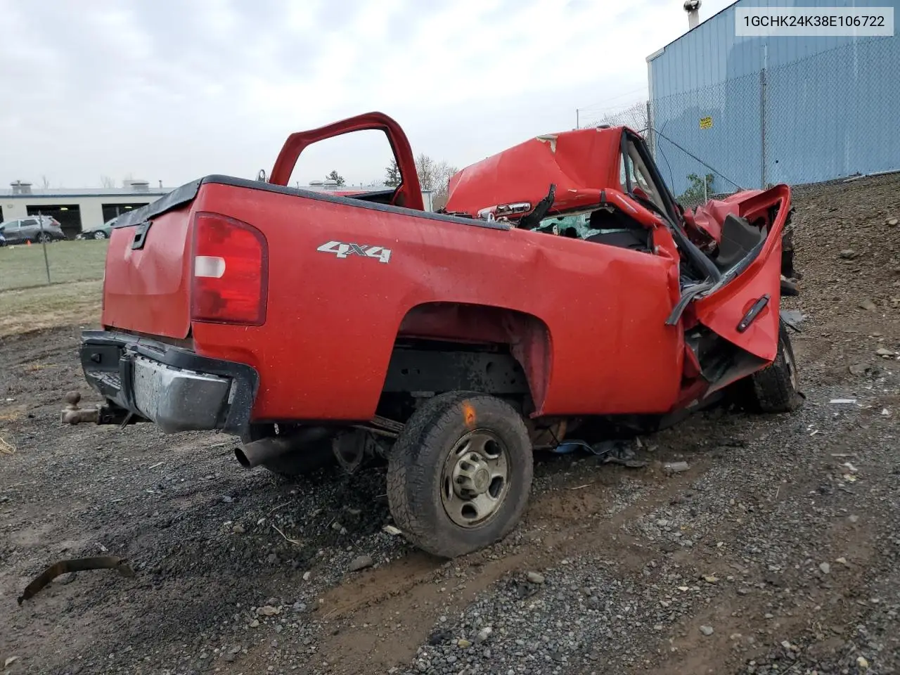 1GCHK24K38E106722 2008 Chevrolet Silverado K2500 Heavy Duty