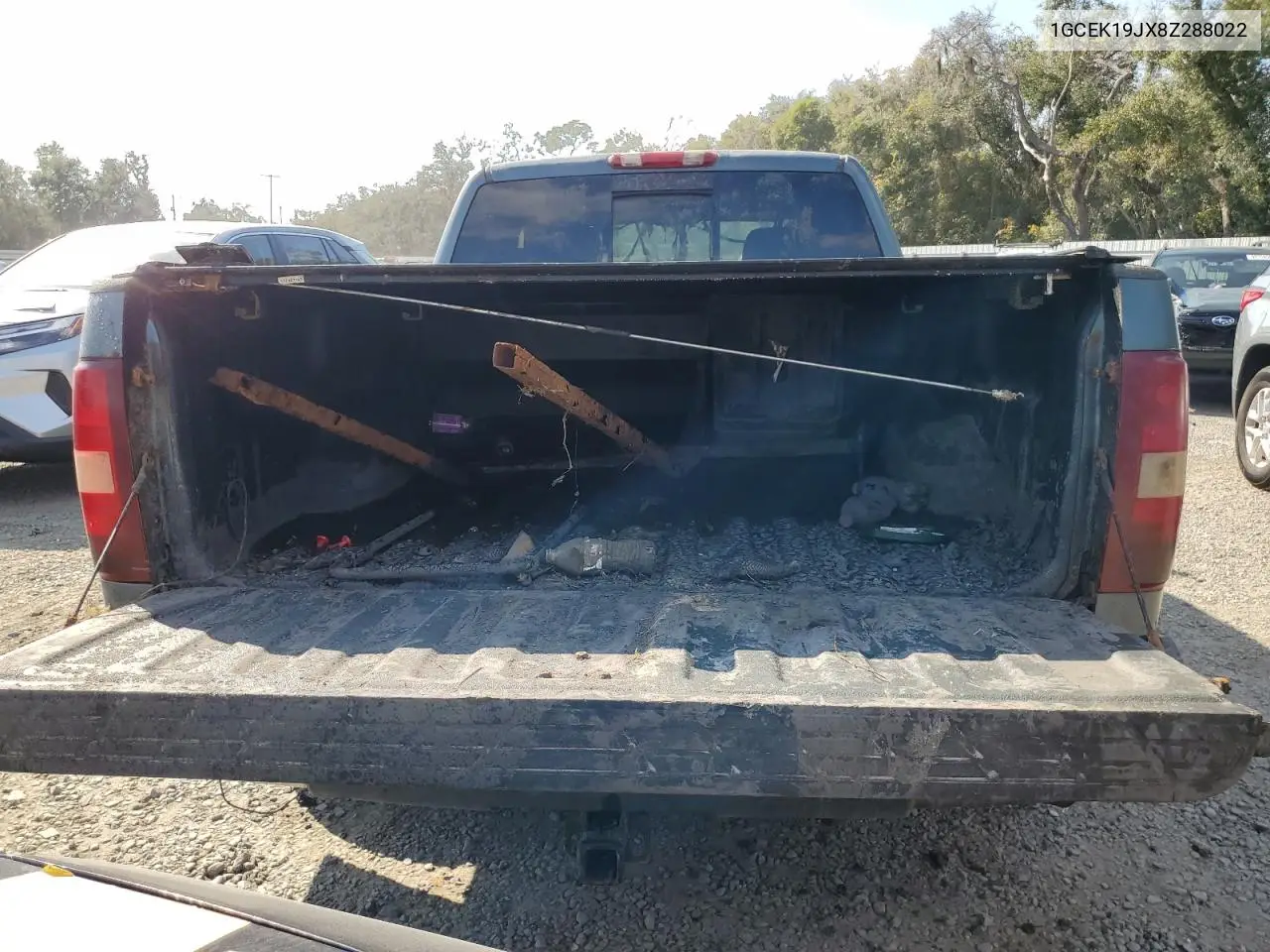 1GCEK19JX8Z288022 2008 Chevrolet Silverado K1500