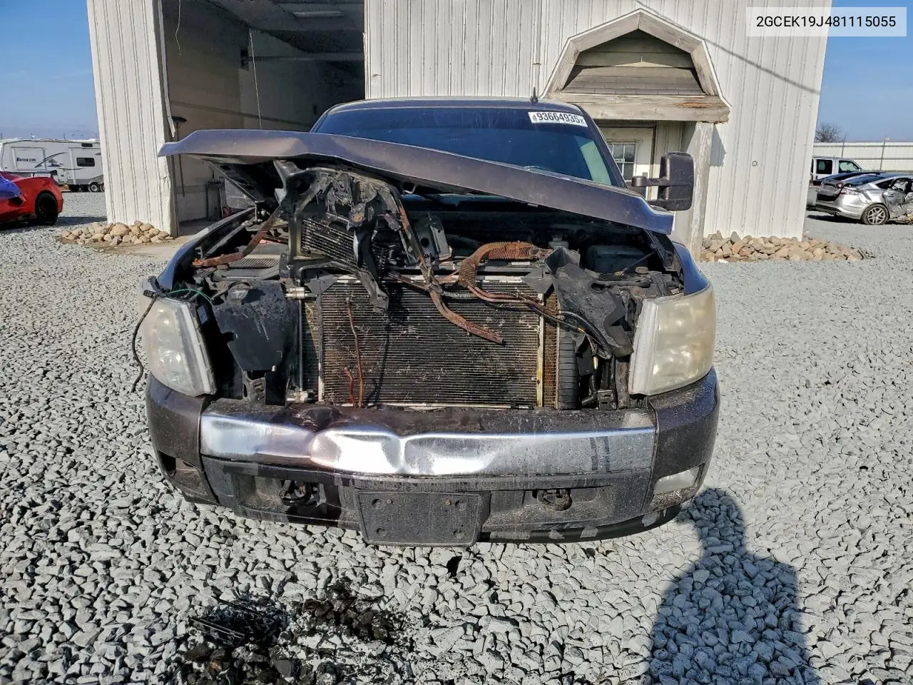 2GCEK19J481115055 2008 Chevrolet Silverado K1500