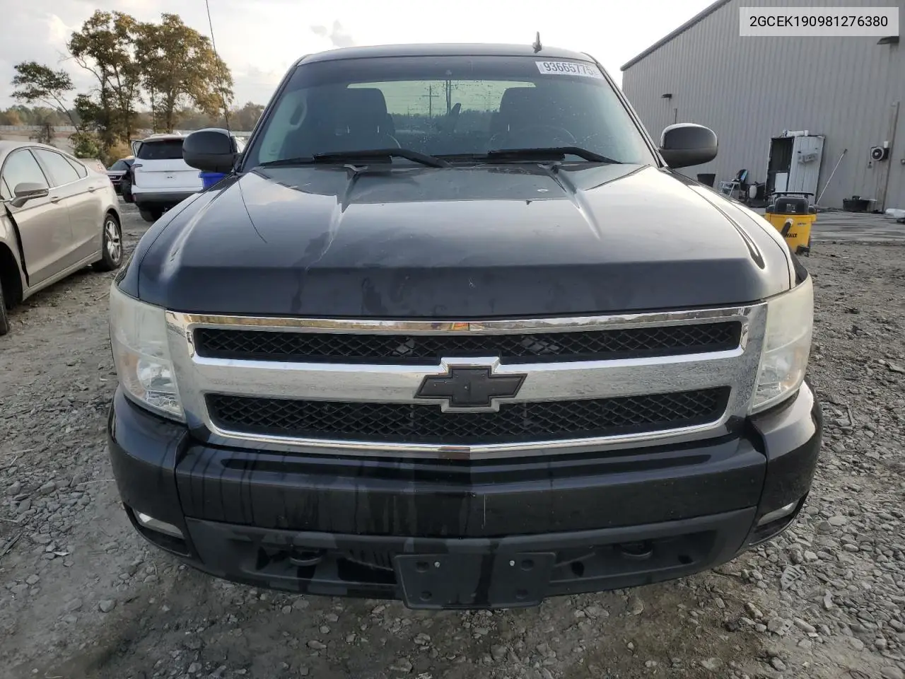2GCEK190981276380 2008 Chevrolet Silverado K1500