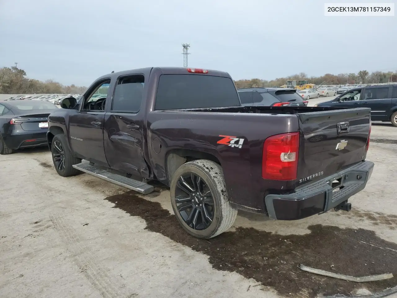 2GCEK13M781157349 2008 Chevrolet Silverado K1500