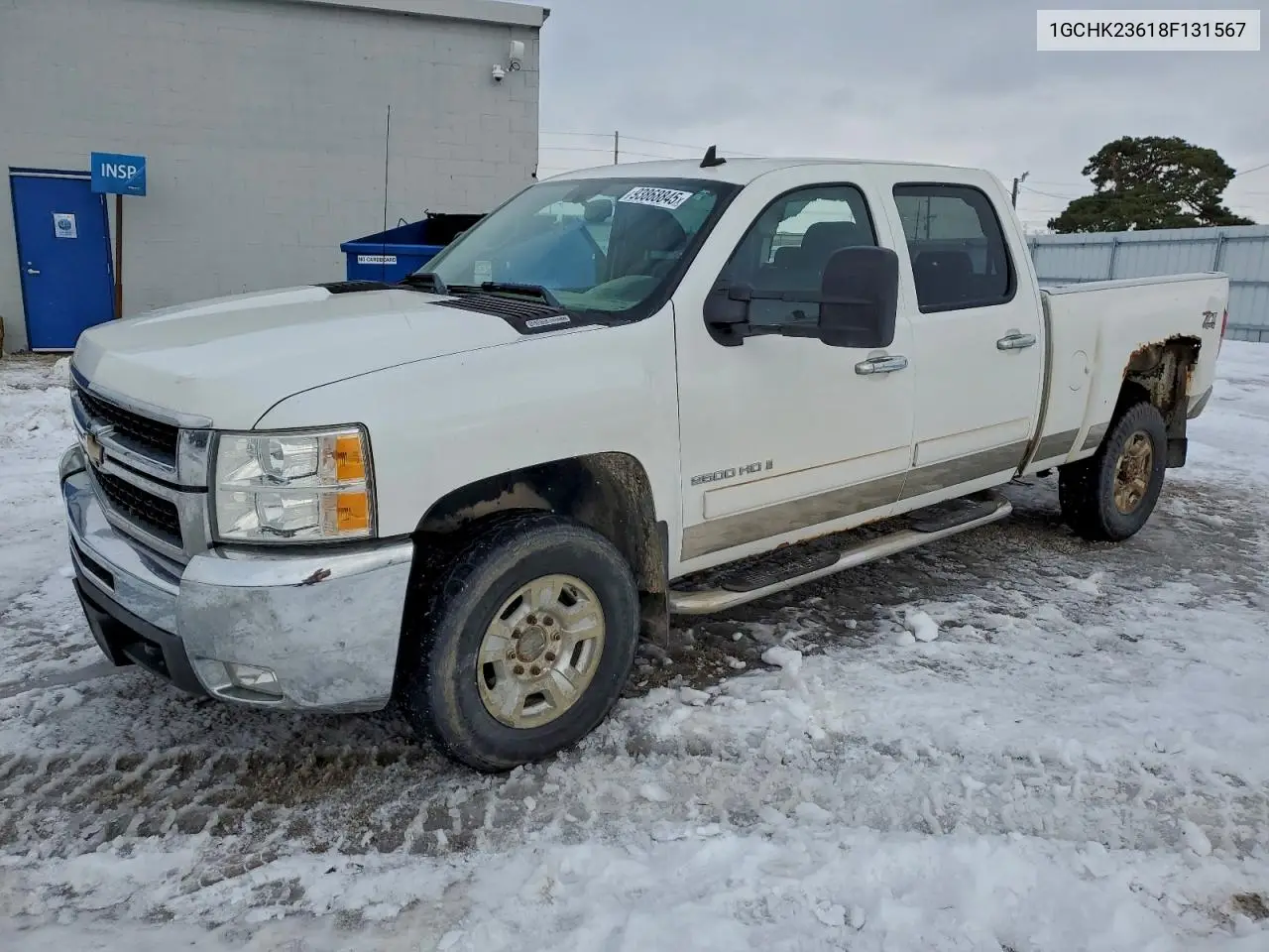 1GCHK23618F131567 2008 Chevrolet Silverado K2500 Heavy Duty