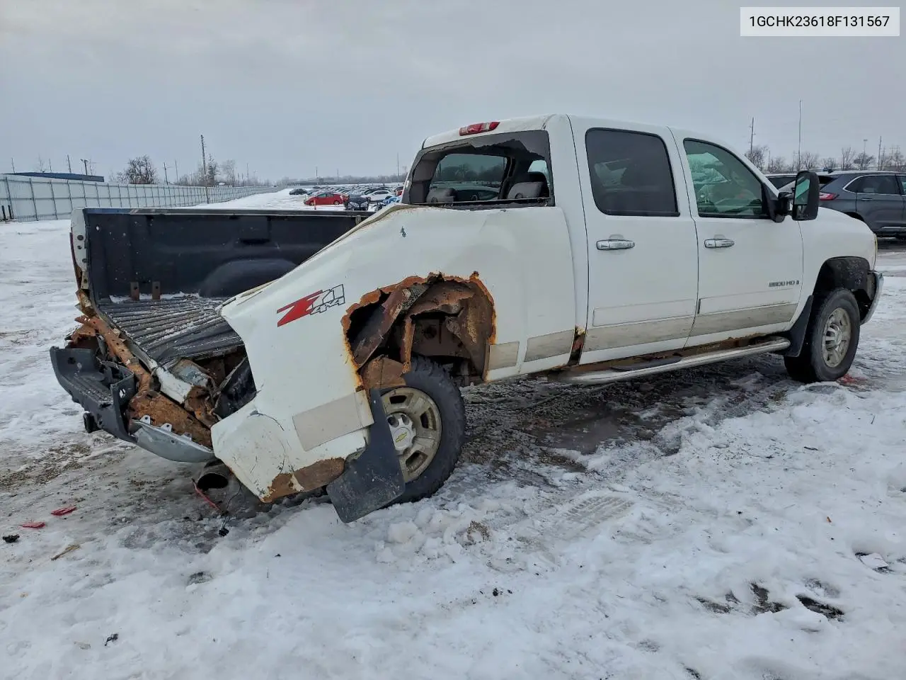 1GCHK23618F131567 2008 Chevrolet Silverado K2500 Heavy Duty