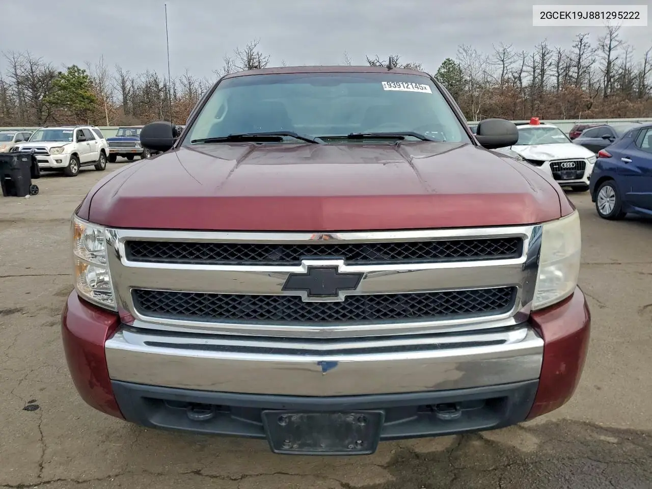 2GCEK19J881295222 2008 Chevrolet Silverado K1500