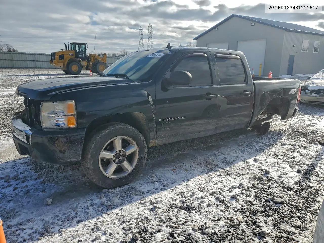 2GCEK133481222617 2008 Chevrolet Silverado K1500
