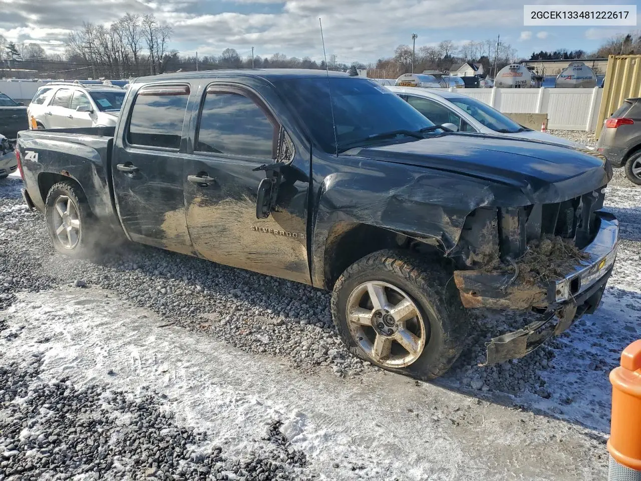 2GCEK133481222617 2008 Chevrolet Silverado K1500