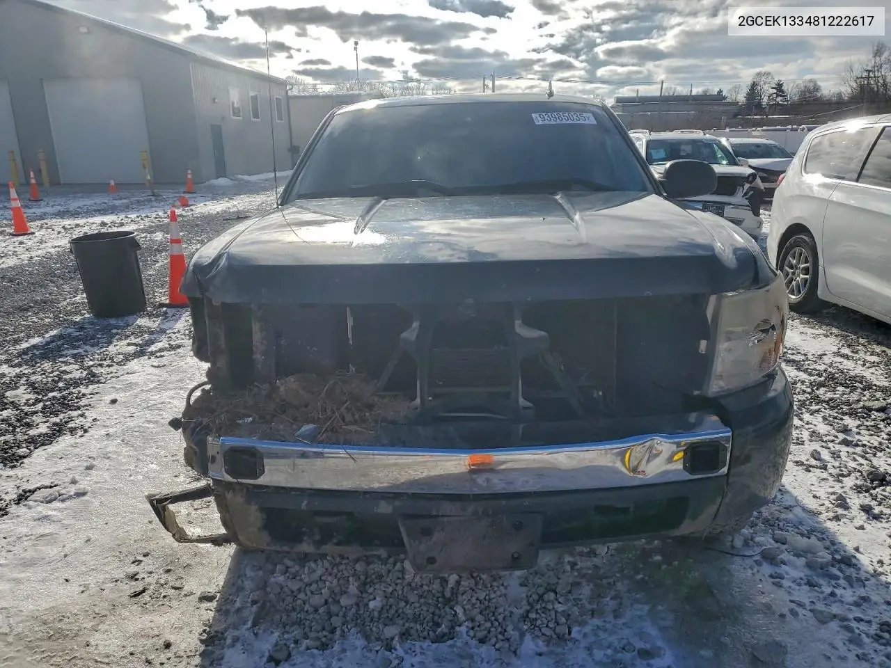 2GCEK133481222617 2008 Chevrolet Silverado K1500