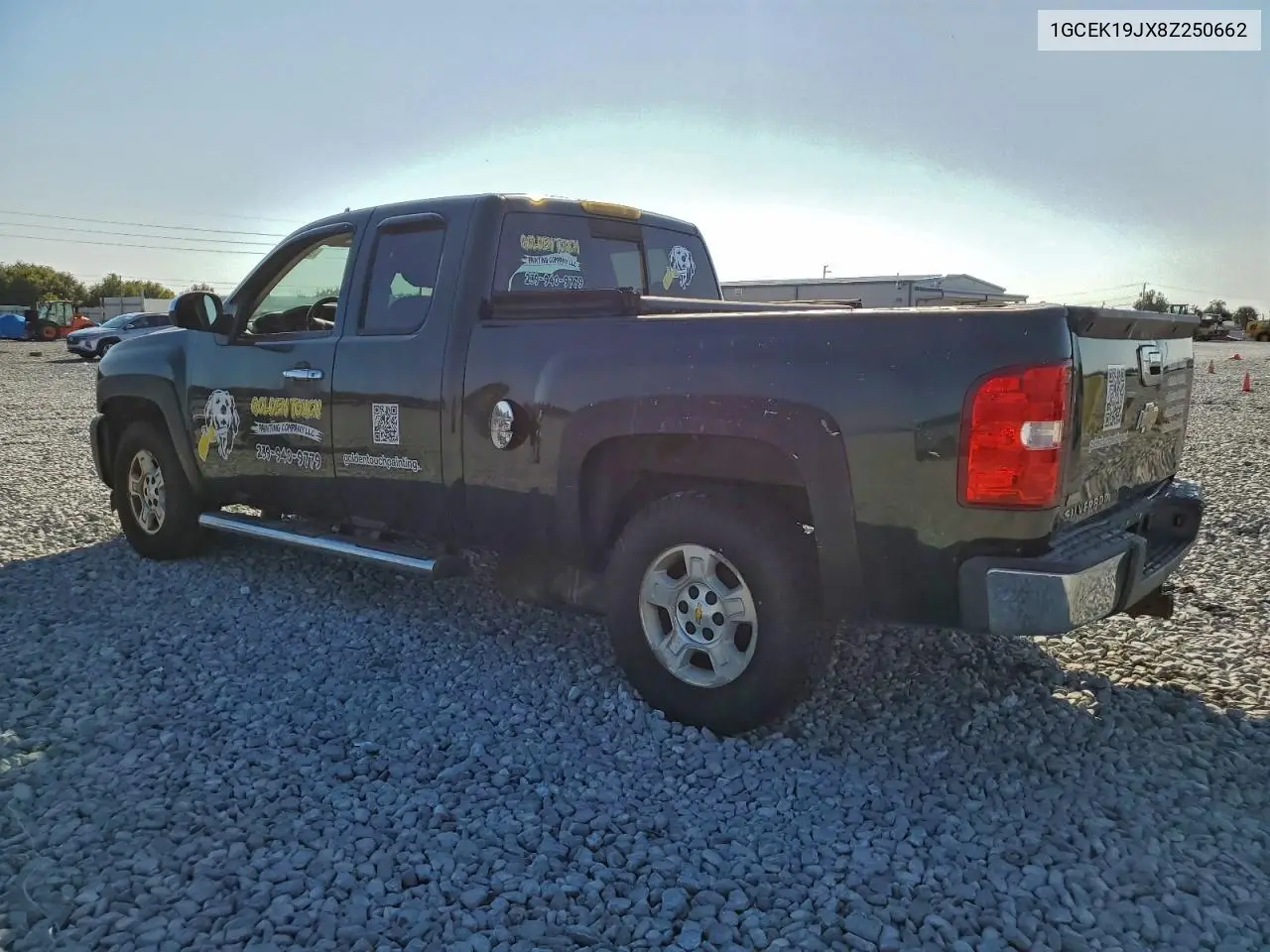 1GCEK19JX8Z250662 2008 Chevrolet Silverado K1500