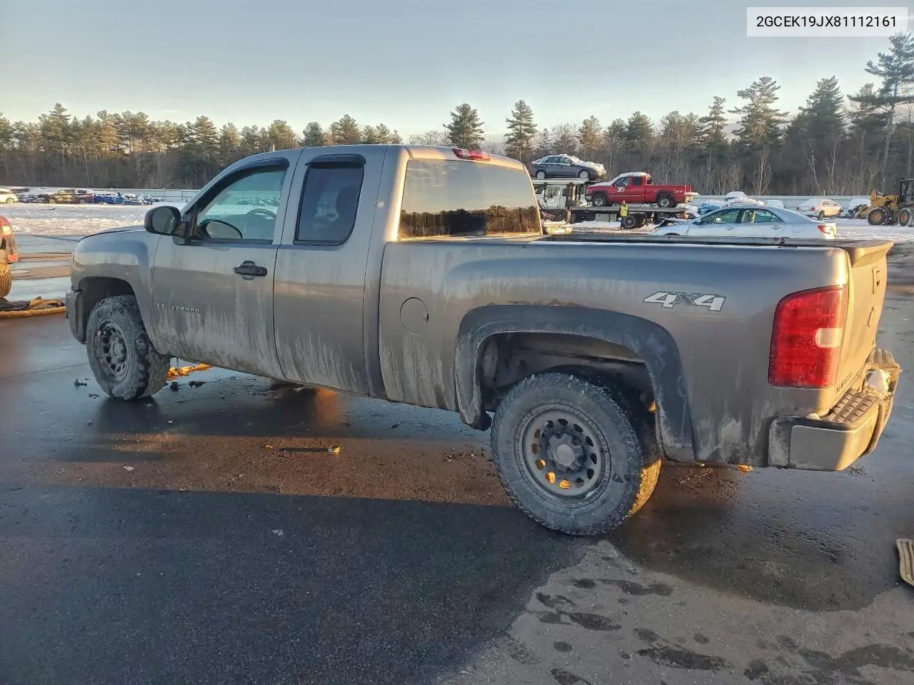 2GCEK19JX81112161 2008 Chevrolet Silverado K1500