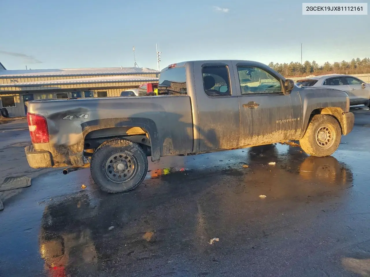 2GCEK19JX81112161 2008 Chevrolet Silverado K1500