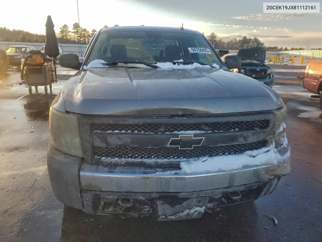 2GCEK19JX81112161 2008 Chevrolet Silverado K1500