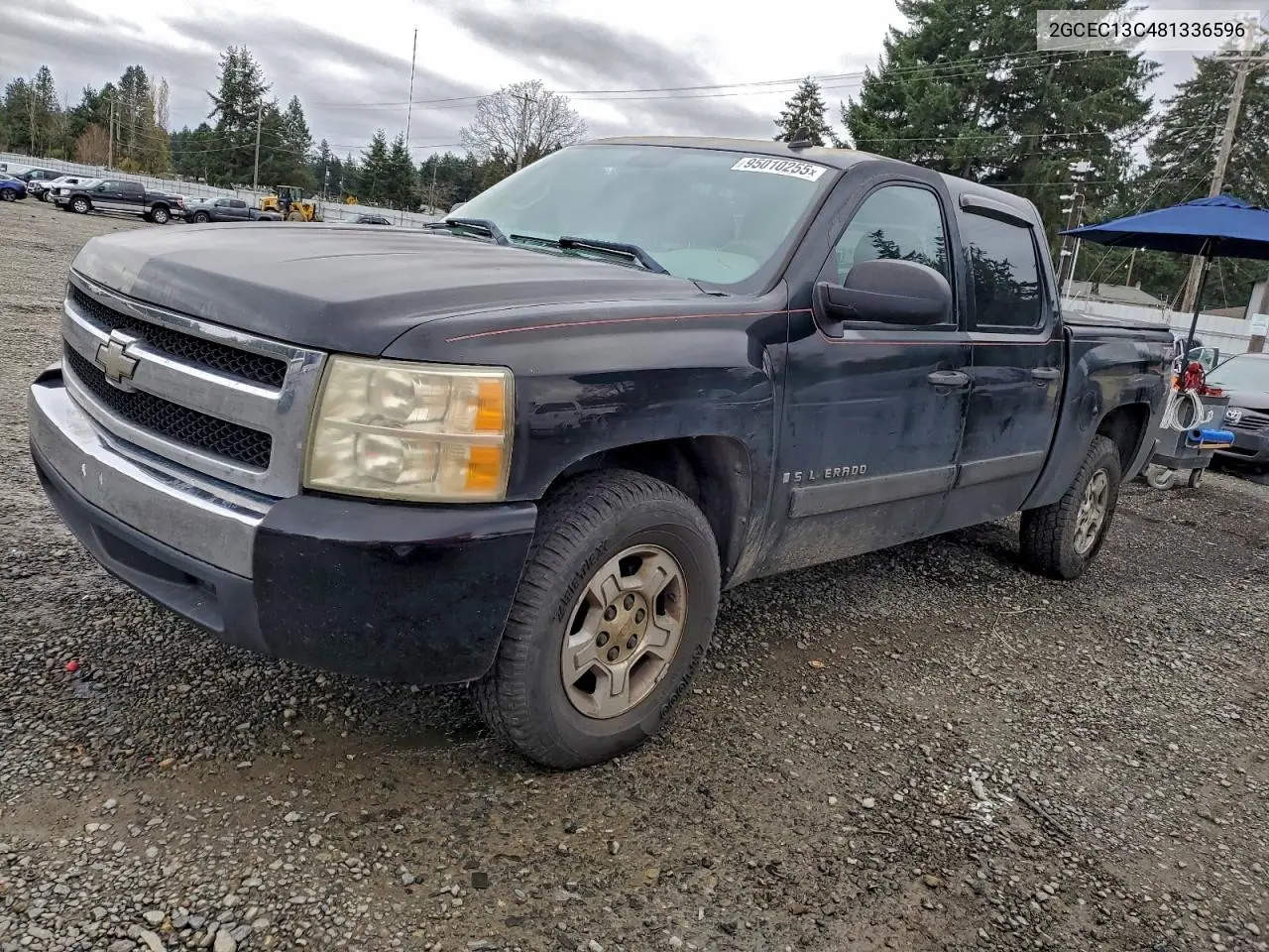 2GCEC13C481336596 2008 Chevrolet Silverado C1500