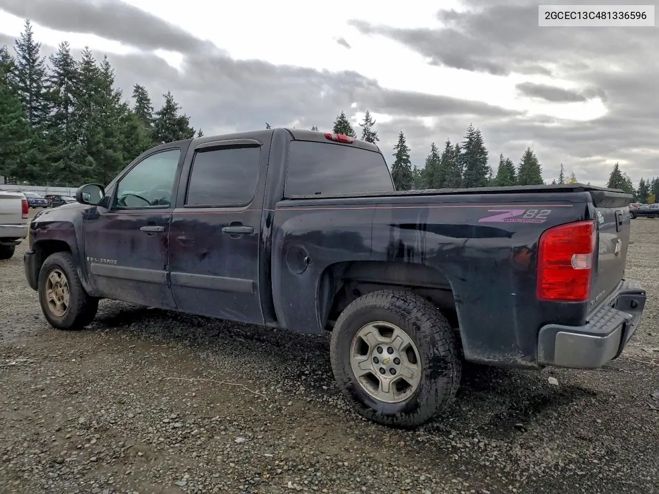 2GCEC13C481336596 2008 Chevrolet Silverado C1500