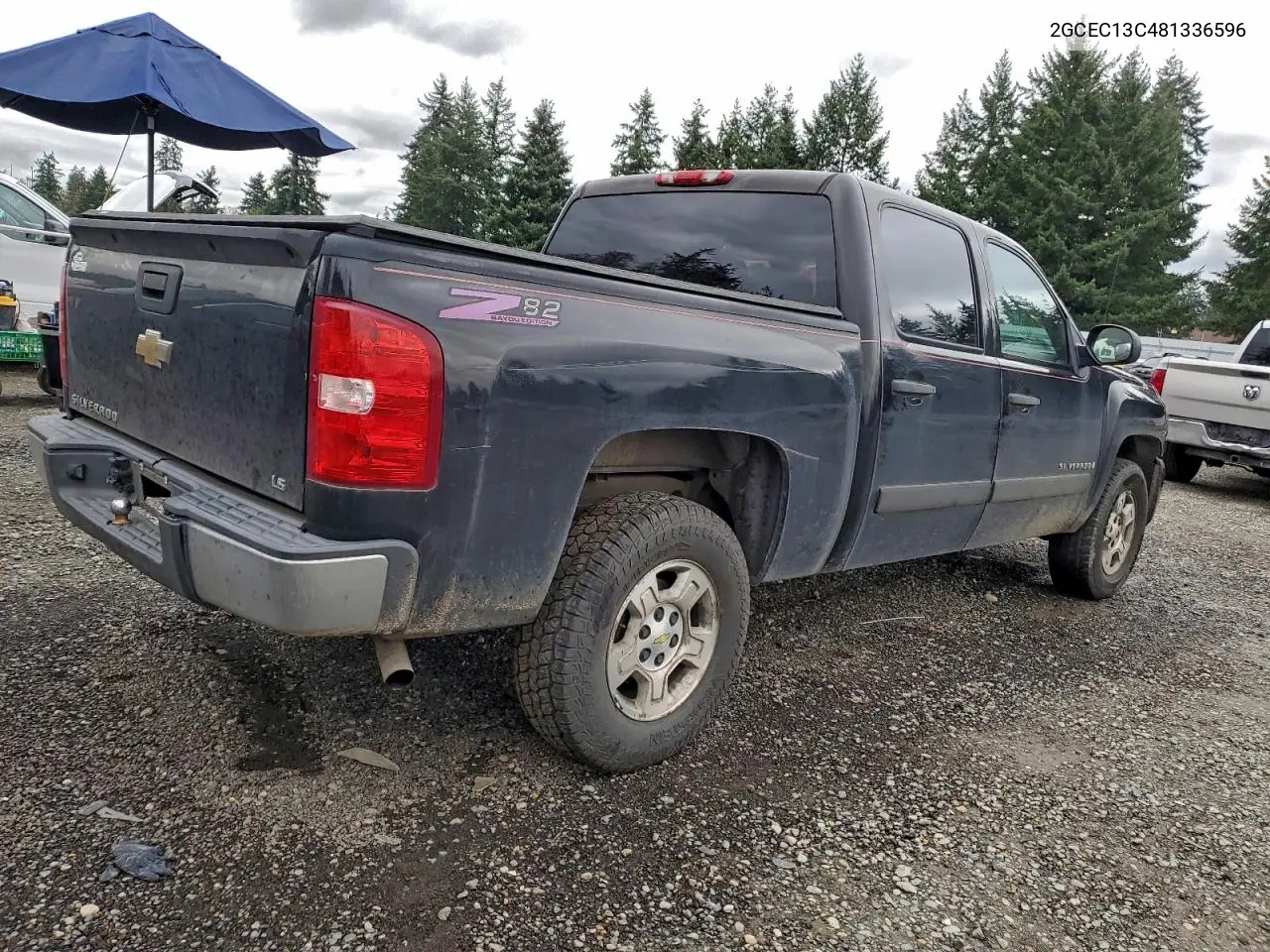 2GCEC13C481336596 2008 Chevrolet Silverado C1500