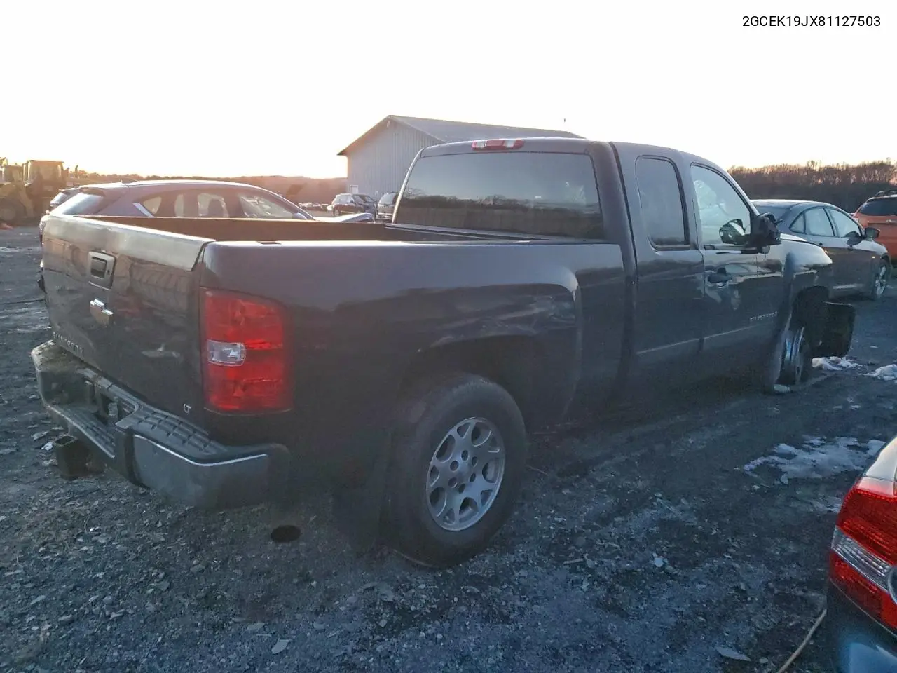 2GCEK19JX81127503 2008 Chevrolet Silverado K1500