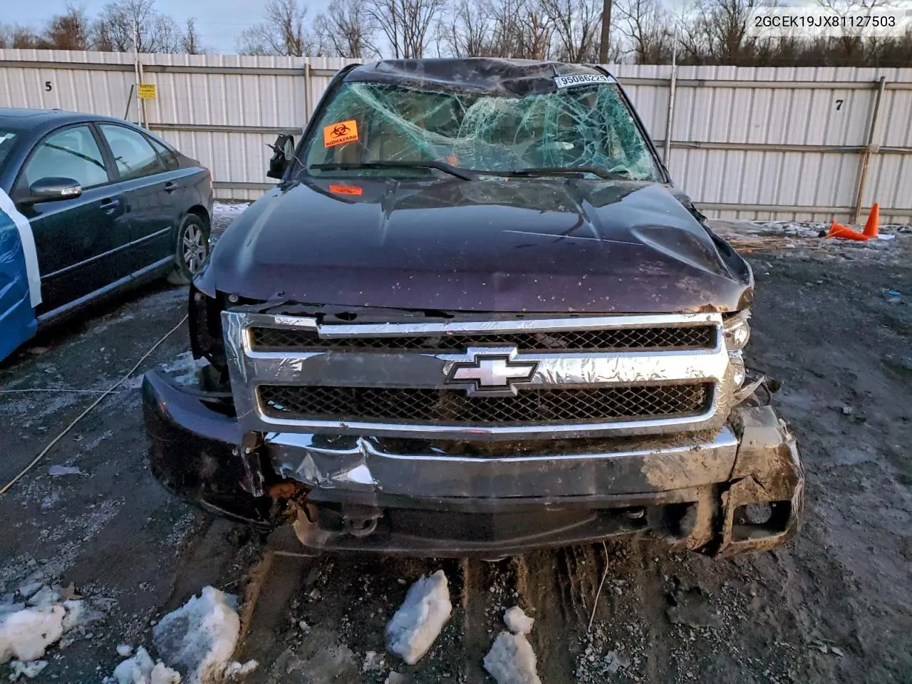 2GCEK19JX81127503 2008 Chevrolet Silverado K1500