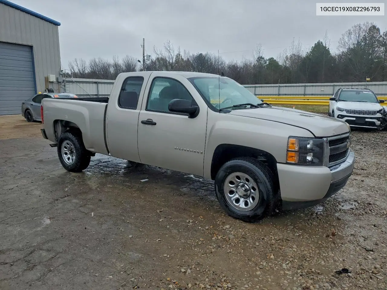 1GCEC19X08Z296793 2008 Chevrolet Silverado C1500