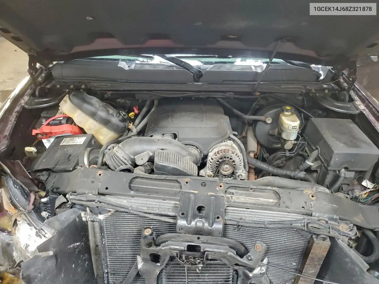 1GCEK14J68Z321878 2008 Chevrolet Silverado K1500