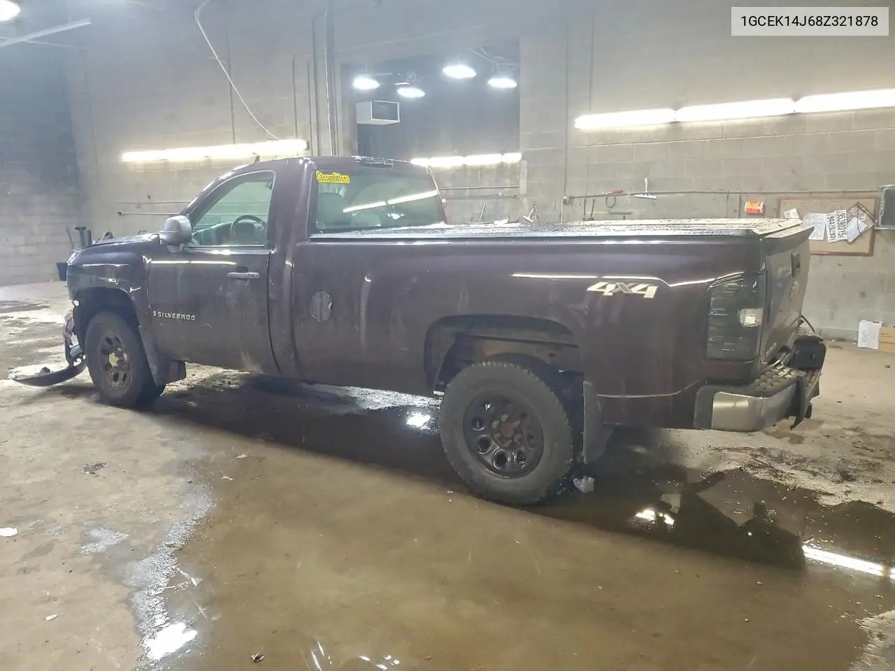 1GCEK14J68Z321878 2008 Chevrolet Silverado K1500