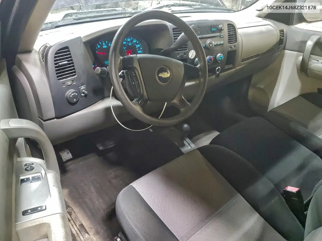 1GCEK14J68Z321878 2008 Chevrolet Silverado K1500
