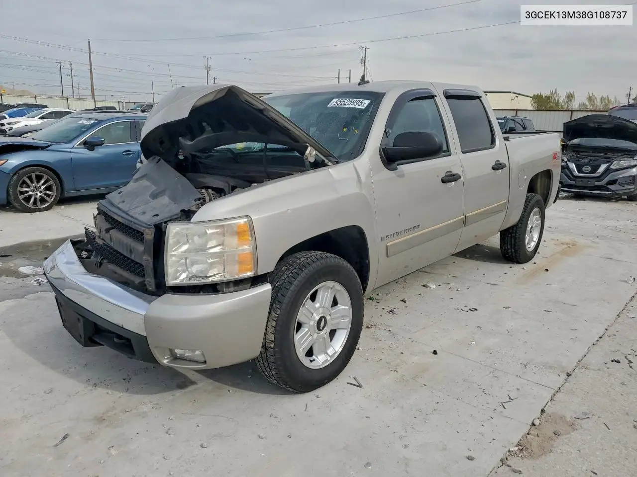 3GCEK13M38G108737 2008 Chevrolet Silverado K1500